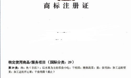 工商注冊29類包括哪幾項